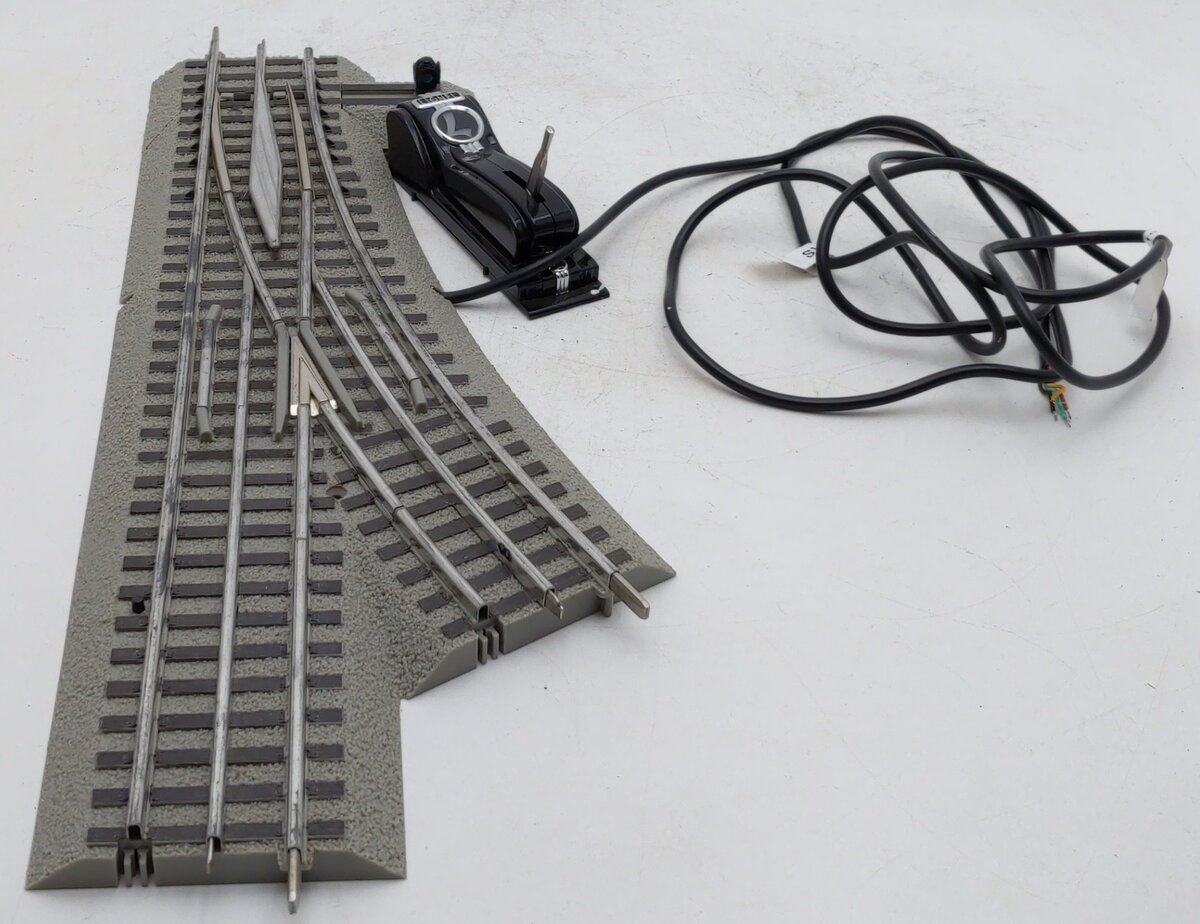Lionel 6-12065 O Gauge O48 Left Hand Remote-Control 30° FasTrack Switch Turnout EX
