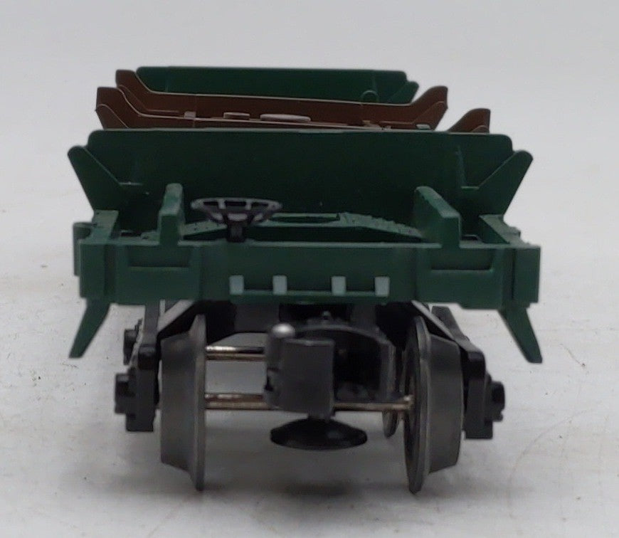 Lionel 6-26888 O Gauge Weyerhaeuser Log Dump Car #115 EX/Box