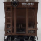 Lionel 6-82344 O Western Maryland Wood Chip Hopper #2945 VG/Box