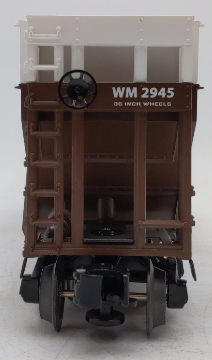 Lionel 6-82344 O Western Maryland Wood Chip Hopper #2945 VG/Box