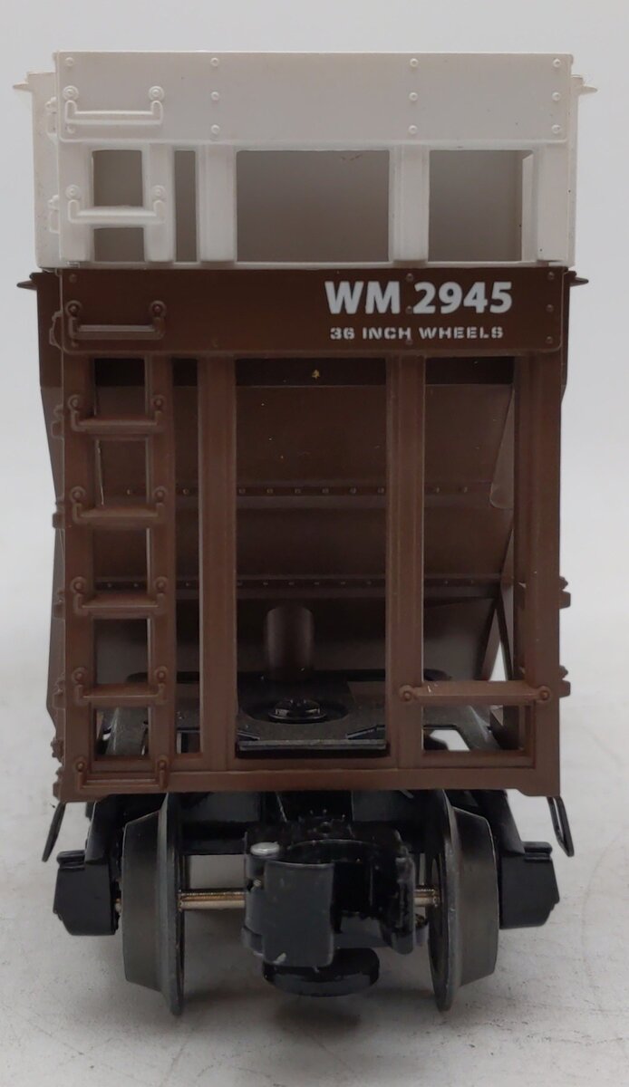 Lionel 6-82344 O Western Maryland Wood Chip Hopper #2945 VG/Box