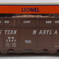 Lionel 6-82344 O Western Maryland Wood Chip Hopper #2945 VG/Box