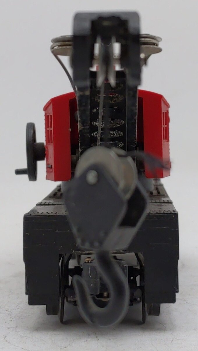 Lionel 6560 Vintage O Lionel Lines Bucyrus Erie Crane Car - Red Cab
