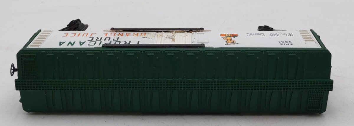 Lionel 6-9861 O Gauge Tropicana Billboard Reefer Car VG