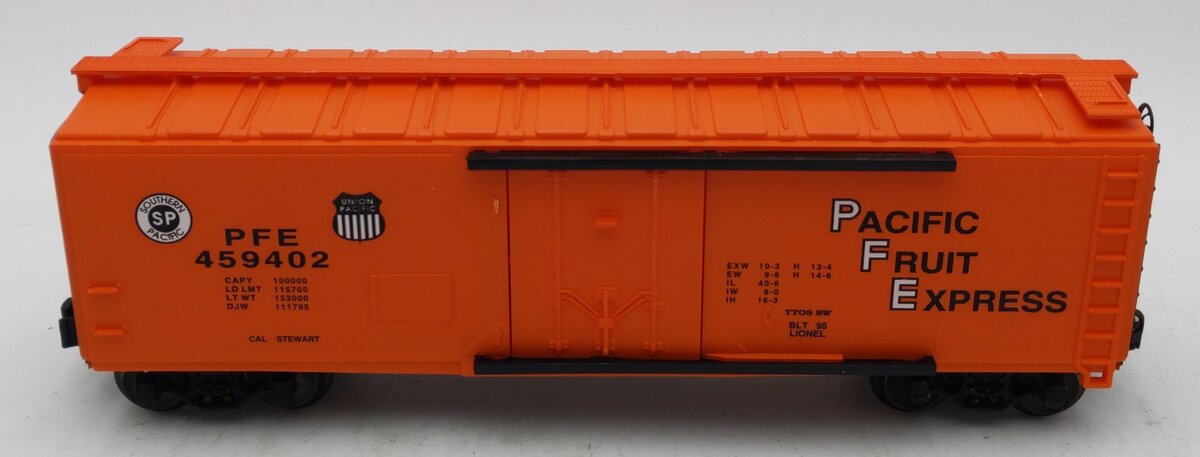 Lionel 6-52073 O Gauge TTOs-1995 PFE Cal-Stewart Reefer #459402 EX