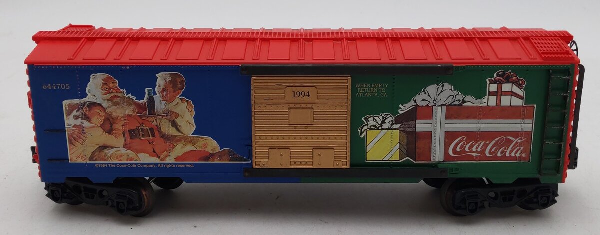 K-Line K-644705 O Gauge Coca-Cola Christmas Boxcar EX