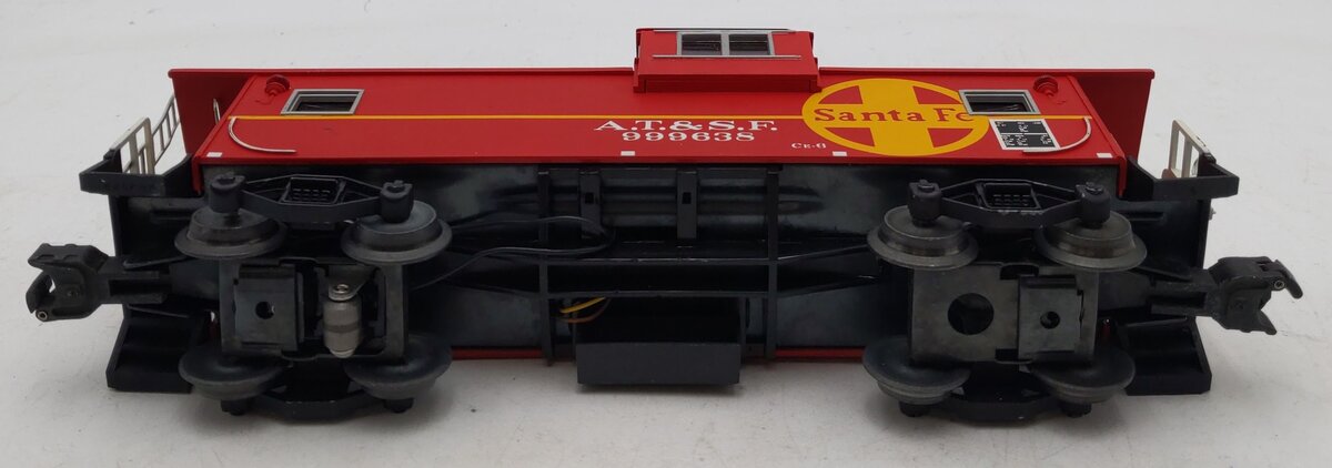 Lionel O Gauge Atchison Topeka Santa Fe Lighted Caboose #999638 EX