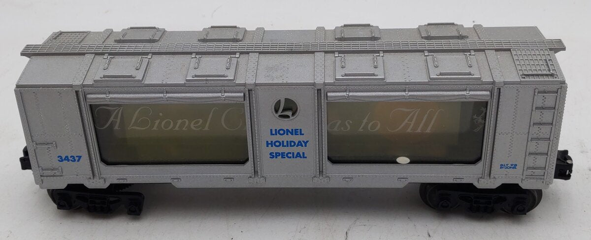 Lionel 6-19855 O Christmas Operating Aquarium Car VG