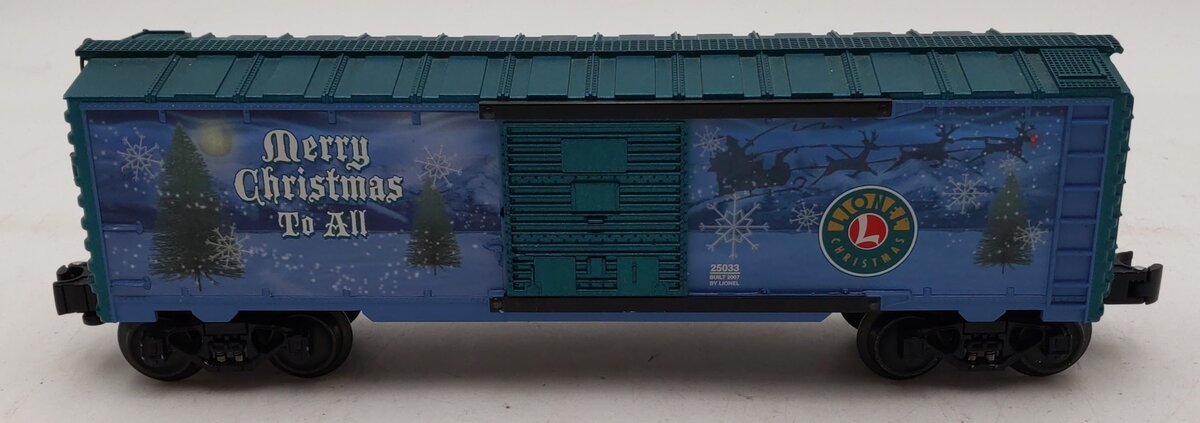 Lionel 6-25033 O Gauge 2007 Christmas Boxcar LN