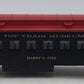 K-Line K-1867 O Toy Train Museum "Harry C. Ives" Coach Passenger Car #1867 EX