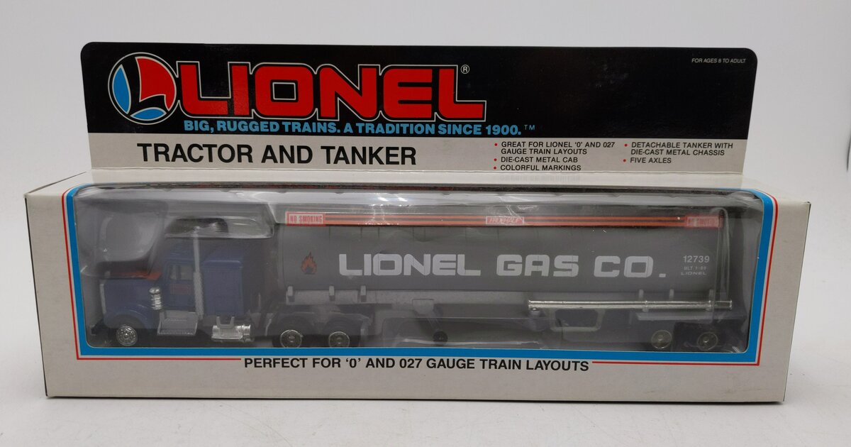 Lionel 6-12739 O / O27 Gauge Lionel Gas Company Tractor Trailer Truck MT/Box