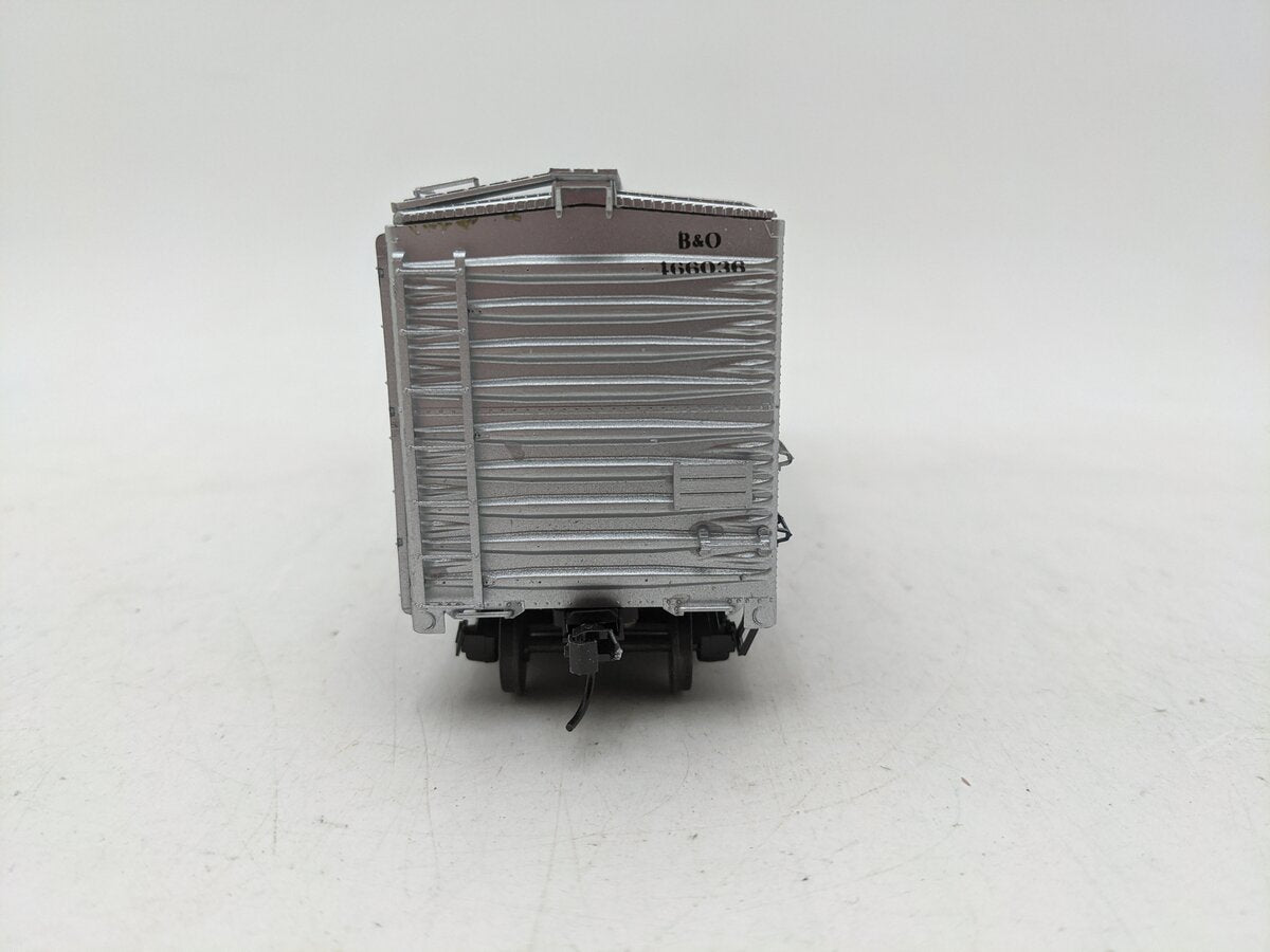 Pacific Rail S Gauge 40 Ft B&O Sentinel Boxcar #466036-Scale EX/Box