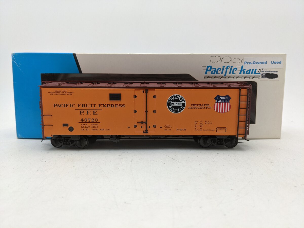 Pacific Rail PRS-002 S Pacific Fruit Express Boxcar #46720-Scale EX/Box