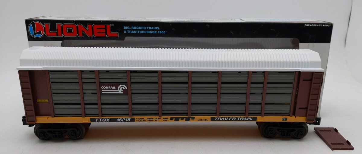 Lionel 6-16215 O Gauge Conrail Two Tier Auto Carrier EX/Box