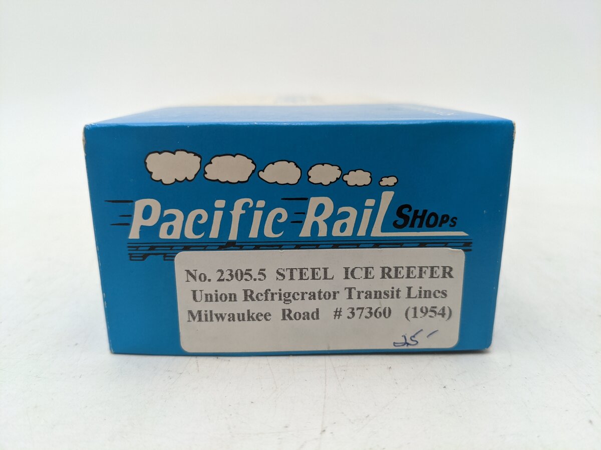 Pacific Rail 2305.5 S Gauge Union Refrigerator Transit Boxcar #37360-Scale EX/Box