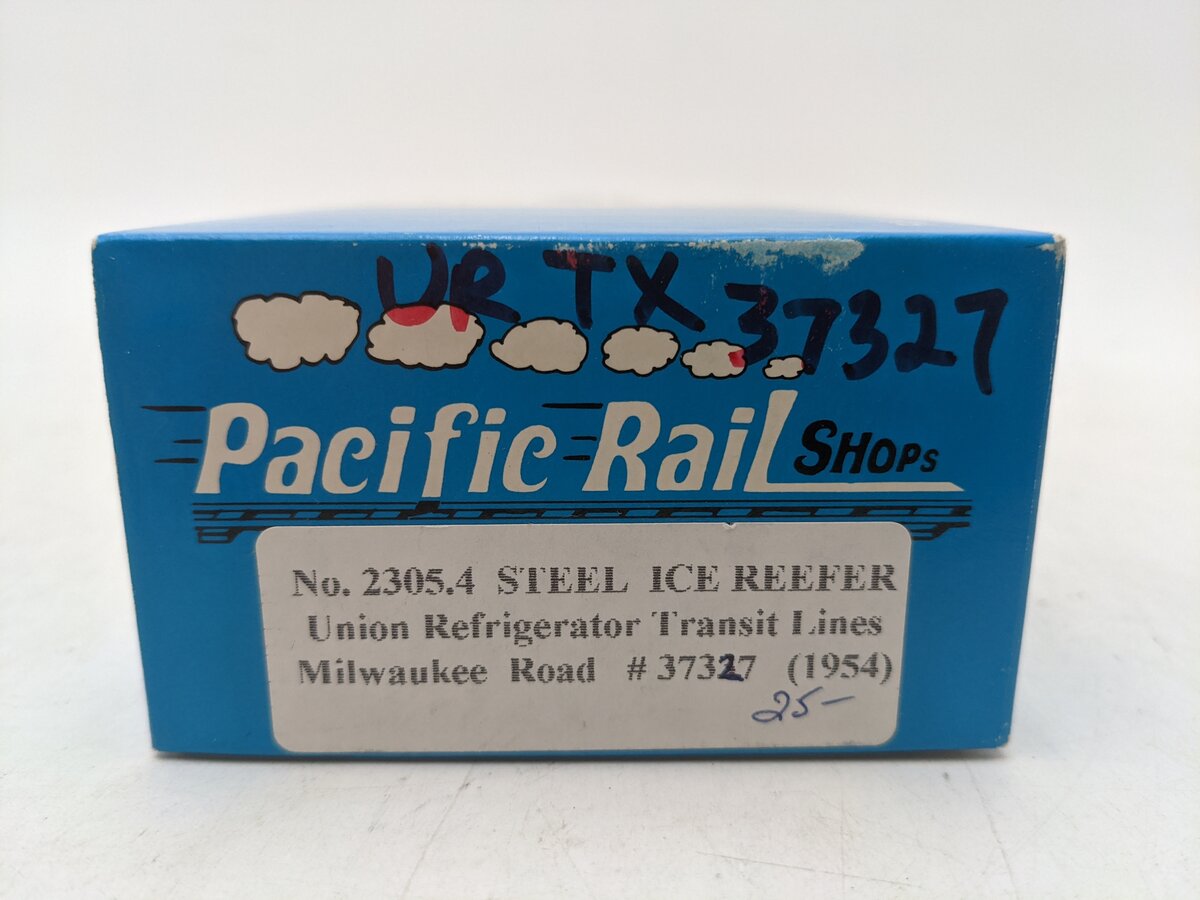 Pacific Rail 2305.4 S Gauge Union Refrigerator Transit Boxcar #37327-Scale EX/Box