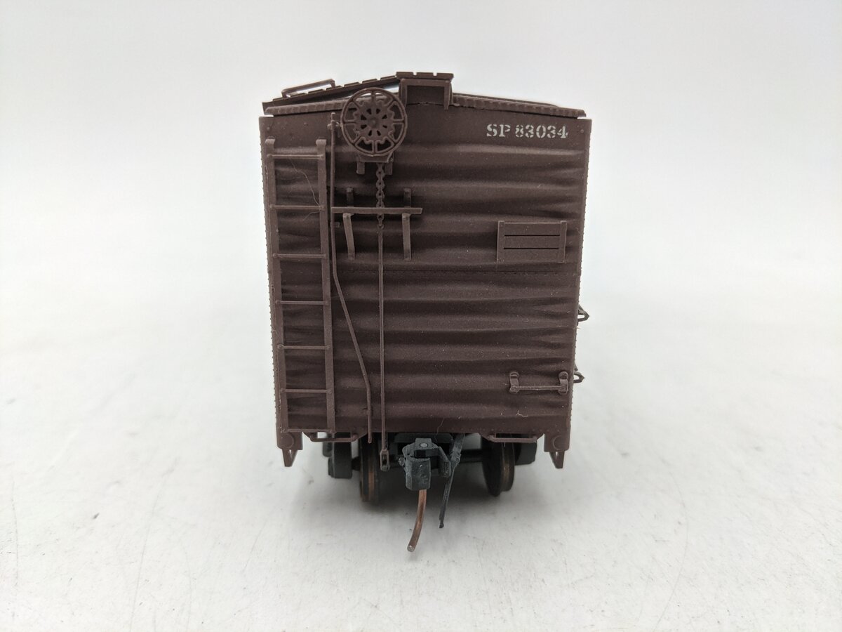 Pacific Rail B-402.5 S Scale Southern Pacific Boxcar -Scale Wheels #83034 EX/Box
