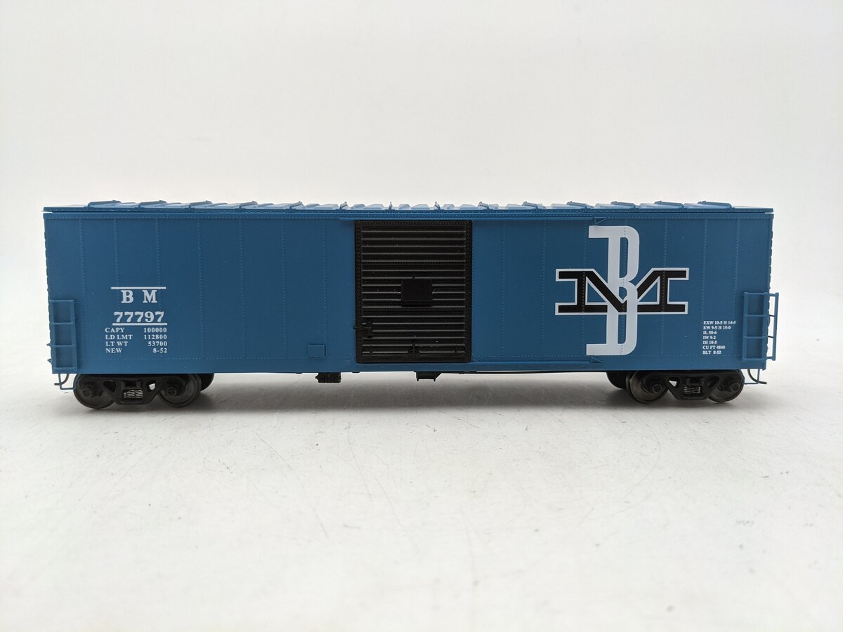 Pacific Rail S Scale Boston & Maine Boxcar #77797-Scale EX/Box
