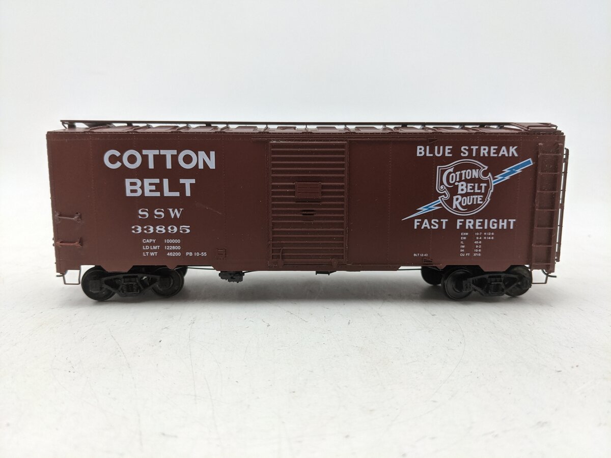 Pacific Rail B-310.3 S Scale St. Louis & Southwestern Boxcar #33895-Scale EX/Box