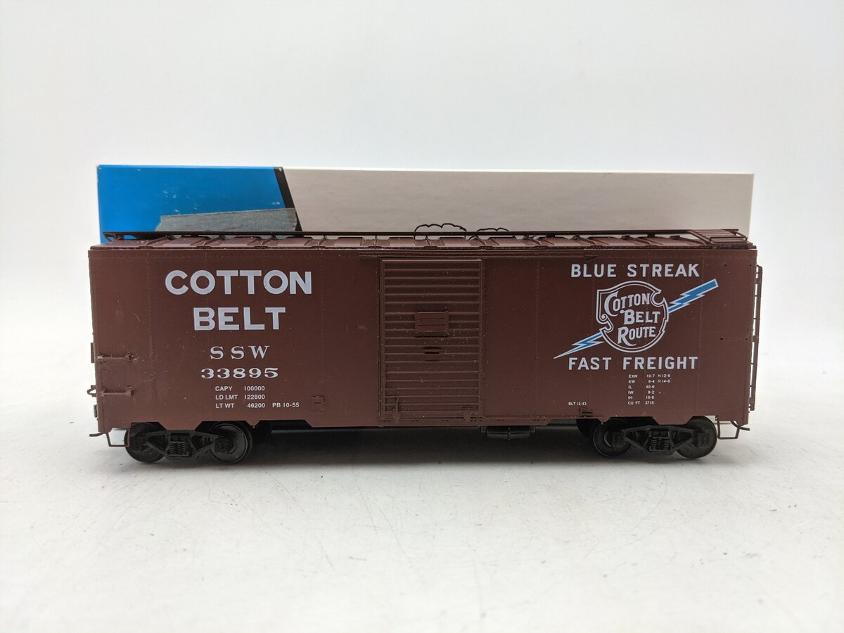 Pacific Rail B-310.3 S Scale St. Louis & Southwestern Boxcar #33895-Scale EX/Box