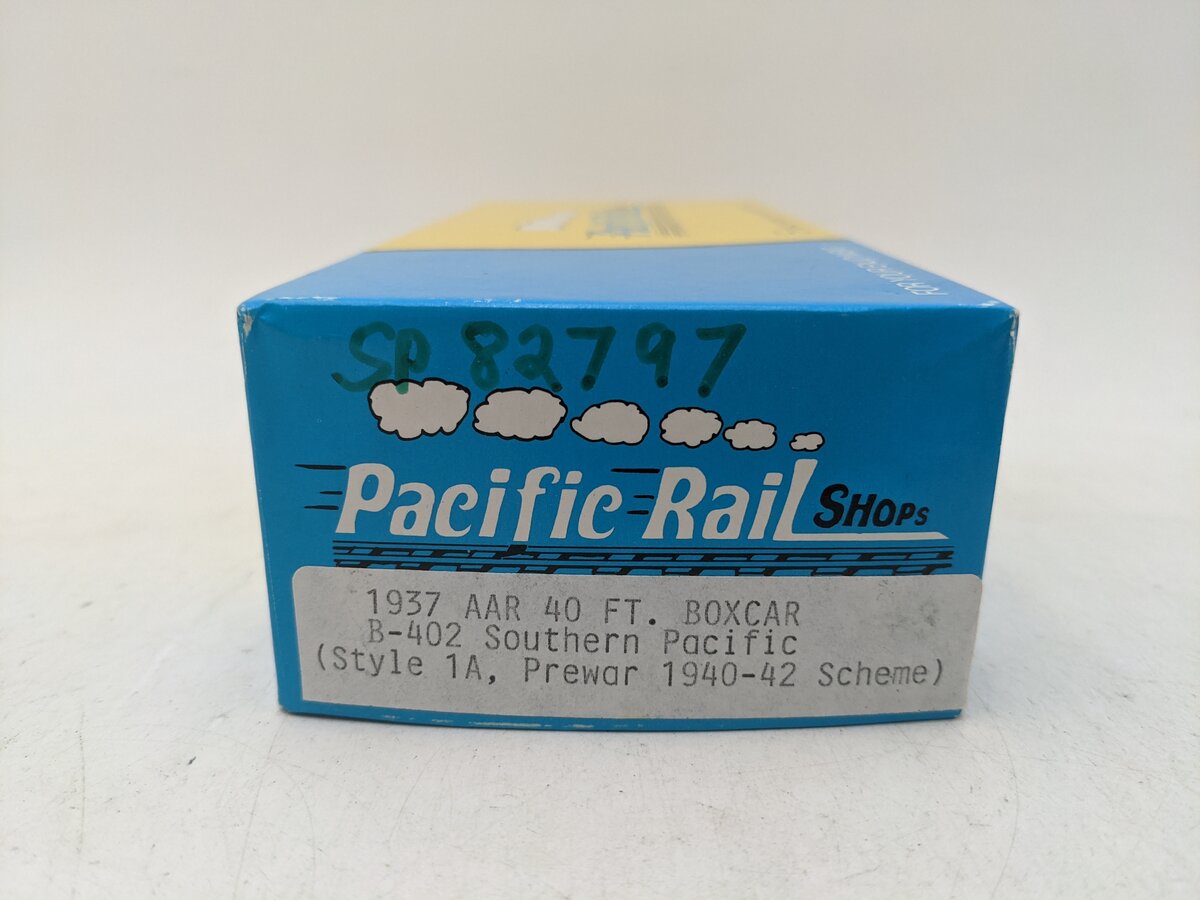 Pacific Rail B-402 S Scale Southern Pacific Boxcar #82797-Scale EX/Box