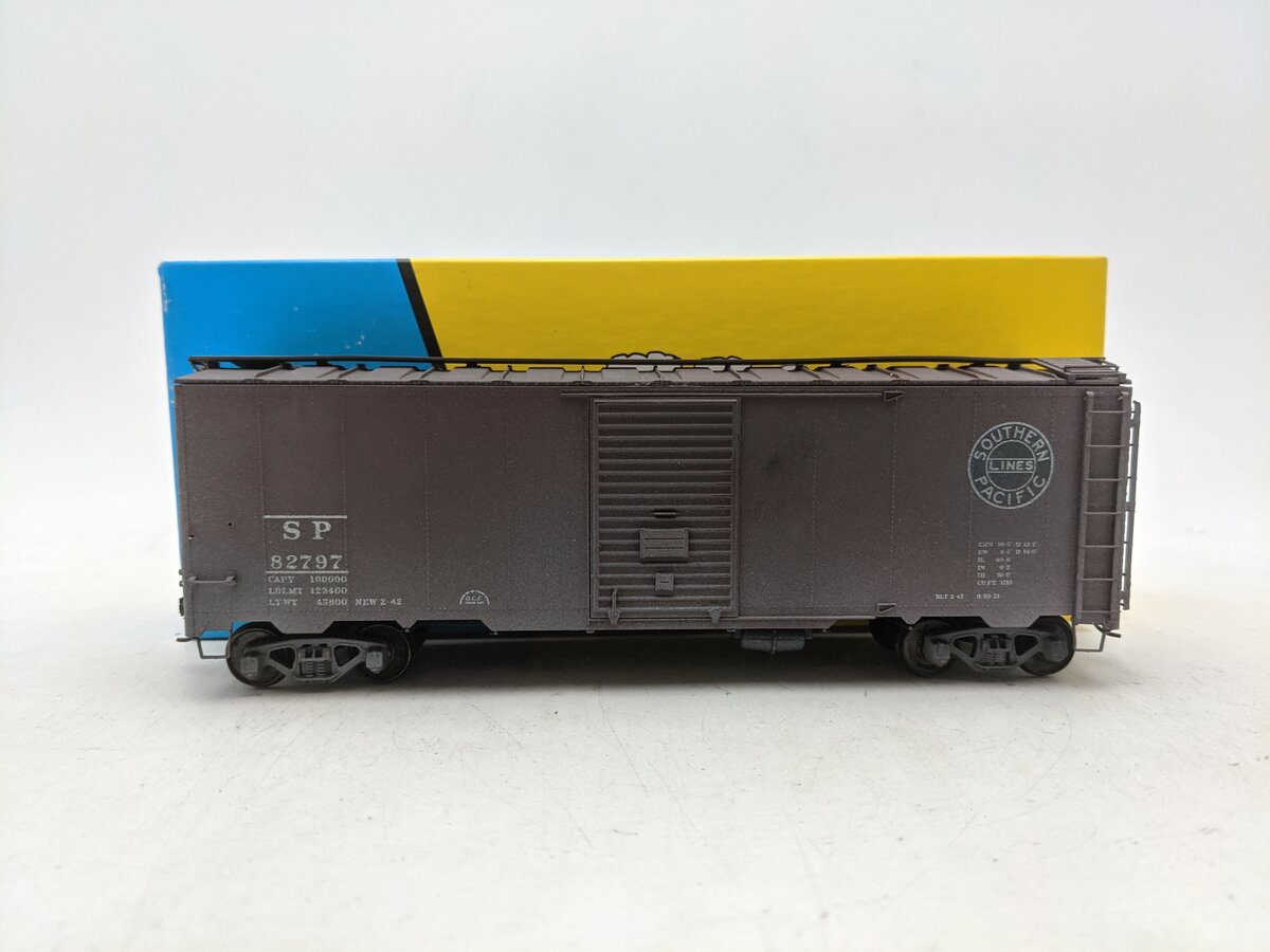 Pacific Rail B-402 S Scale Southern Pacific Boxcar #82797-Scale EX/Box