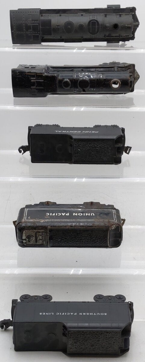 Marx/Lionel Vintage O Gauge Steam Locomotives And Tenders [5] VG