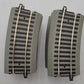 American Flyer 6-49878 S Scale FasTrack R20 1/2 Curve Track (12) EX