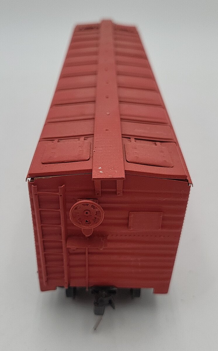 Weaver O Scale Swift Brass Sliding Boxcar #12036 2-Rail VG