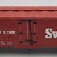 Weaver O Scale Swift Brass Sliding Boxcar #12036 2-Rail VG