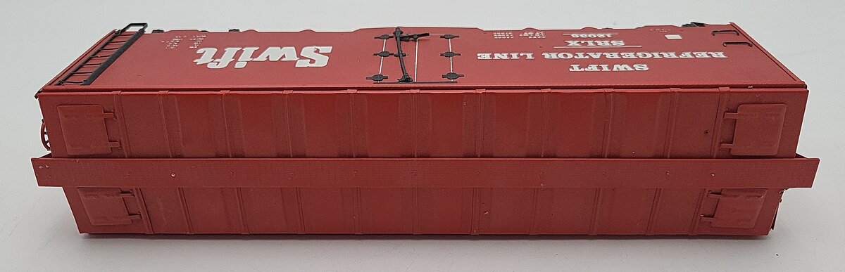 Weaver O Scale Swift Brass Sliding Boxcar #12036 2-Rail VG