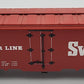 Weaver O Scale Swift Brass Sliding Boxcar #12036 2-Rail VG