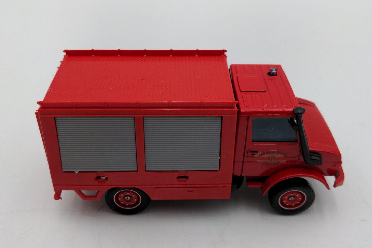 Solido 2125 1/43 Scale Toner-Gam I Mercedes Unimog Fire Vehicle NIB