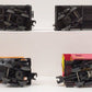 MTH O Scale Assorted Freight Cars: #2062, #555100, #9768, & #9770 [4] EX