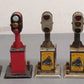 Marx Vintage O Gauge Block Signals And Crossing Gate #404,454,405,438 [8] VG