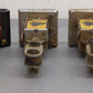 Marx Vintage O Gauge Block Signals And Crossing Gate #404,454,405,438 [8] VG