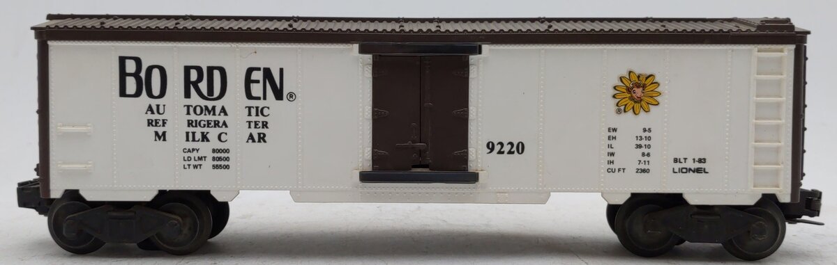 Lionel 6-9220 O Borden Operating Milk Car VG/Box