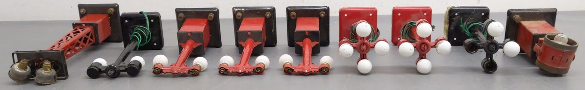 Marx/Kramer Vintage O Gauge Accessories #410,408,416,KP-003 [9] VG