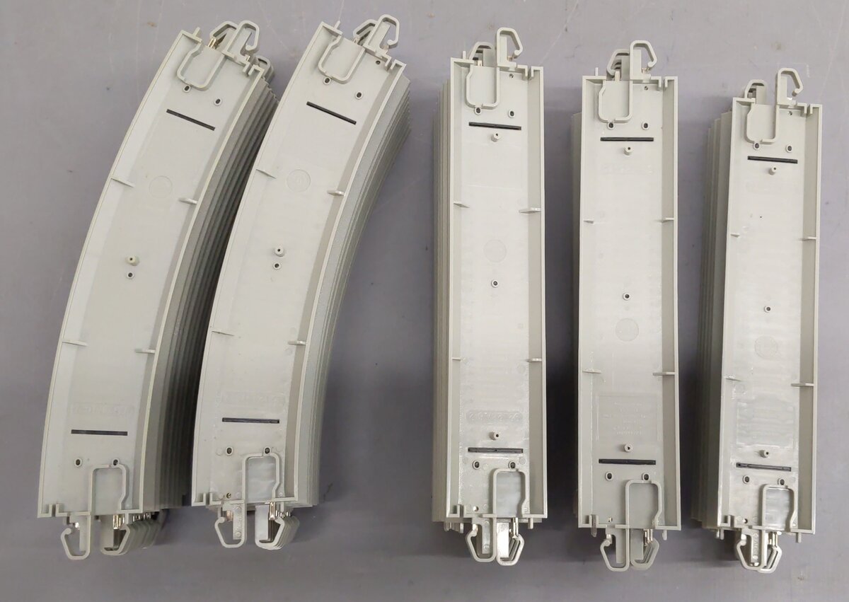 Bachmann 44511/44501 HO Scale Assorted EZ Track-Straight & Curve (45) EX