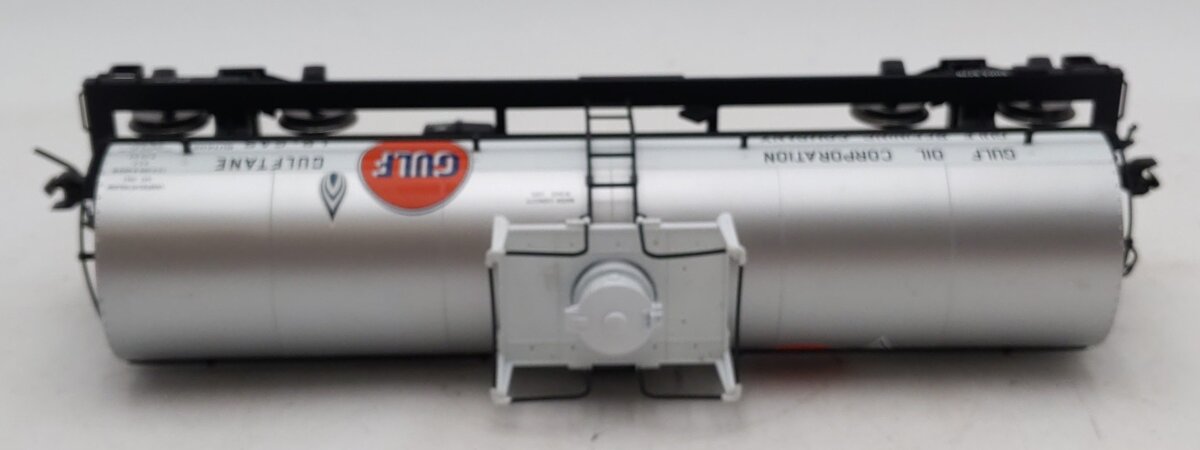 Atlas 9202-4 O Gauge Gulf Oil 11,000 Gallon Single Dome Tank Car #5776 -2 Rail EX/Box