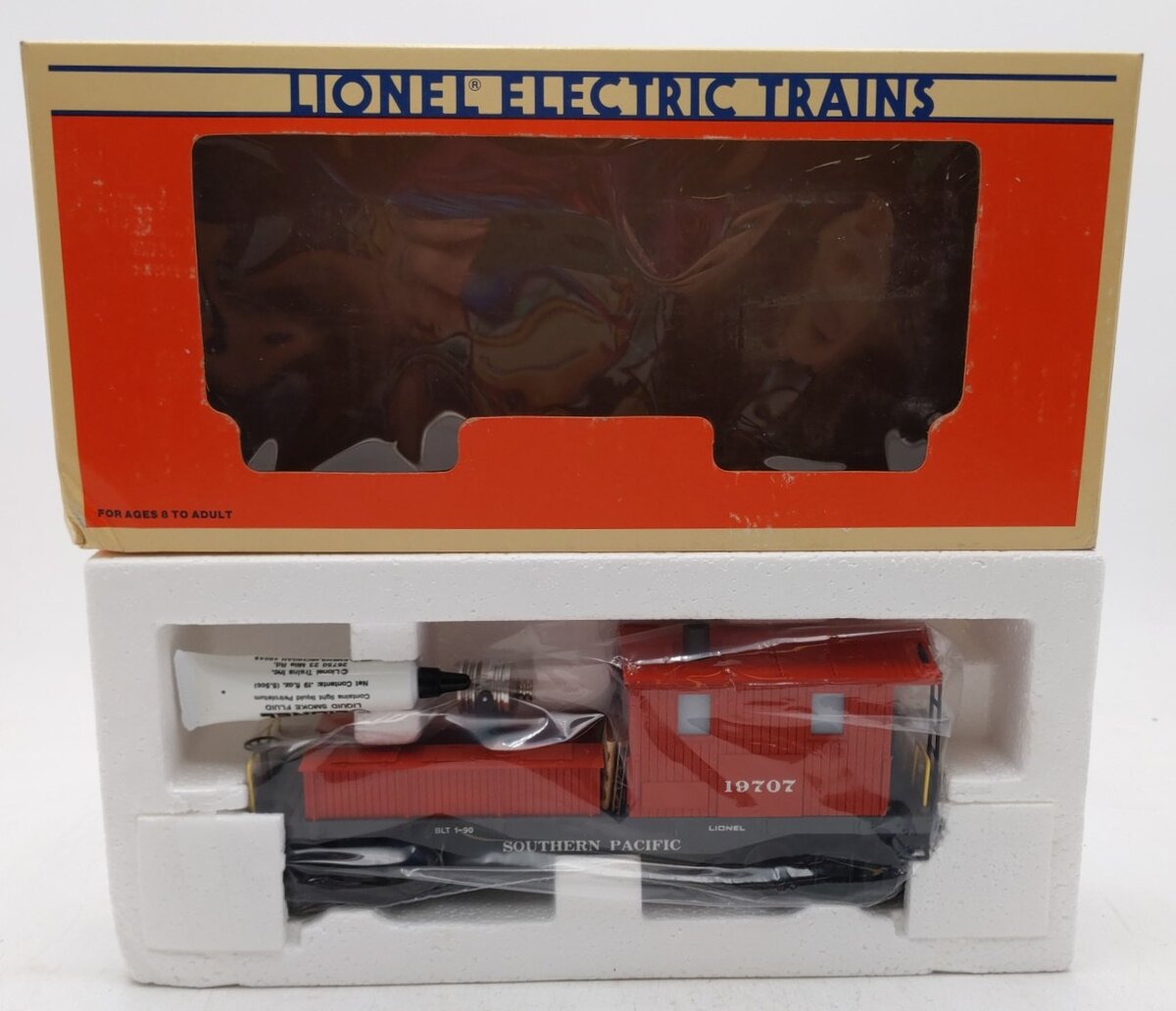 Lionel 6-19707 O Gauge Southern Pacific Searchlight Work Caboose #19707 NIB