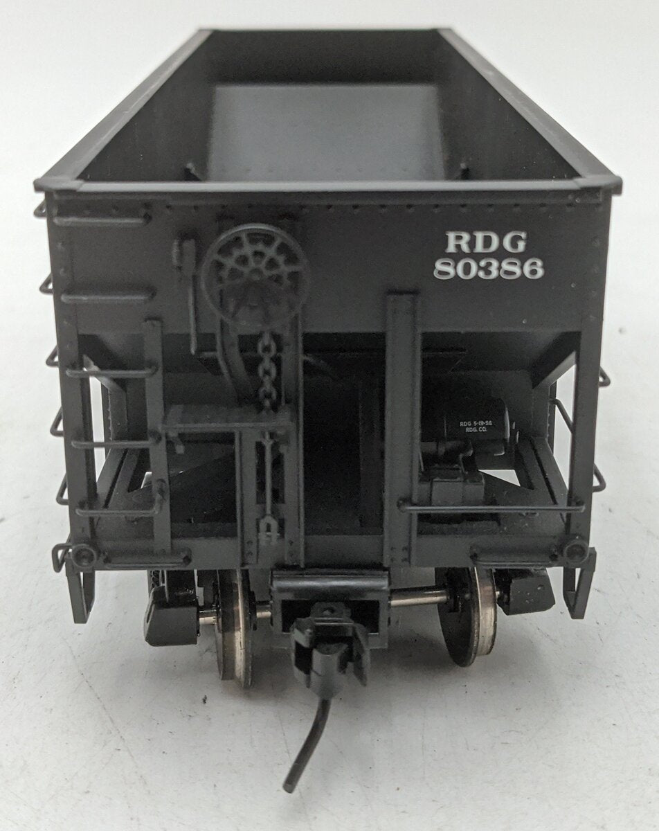 Atlas 3009104 O Scale Reading 55-Ton Fishbelly Hopper #80386 (2-Rail) EX