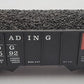 Weaver 84592 O Gauge Reading 2-Bay Hopper W/Load 2-Rail EX