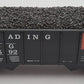 Weaver 84592 O Gauge Reading 2-Bay Hopper W/Load 2-Rail EX