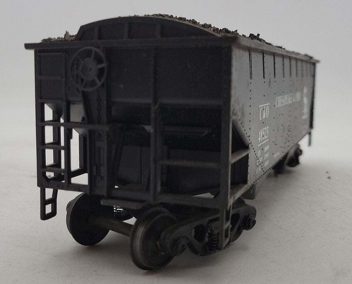 Weaver 902 O Scale Chesapeake & Ohio Offset 2 Bay Hopper #48523 VG/Box