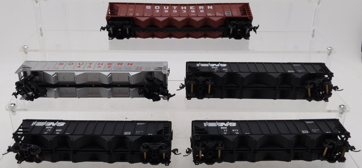 HO Scale Assorted Open Hopper Cars [5] VG