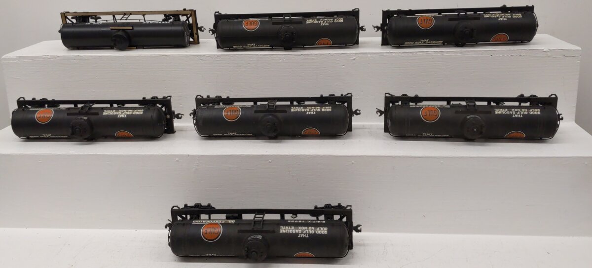 Williams Assorted 0100 HO Custom Tank Car Kits-Assembled [7]/Box