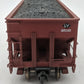Atlas 6758-2 O Scale Lehigh Valley 2-Bay Hopper #25135 (2-Rail) EX