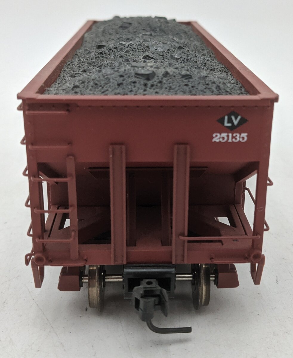 Atlas 6758-2 O Scale Lehigh Valley 2-Bay Hopper #25135 (2-Rail) EX