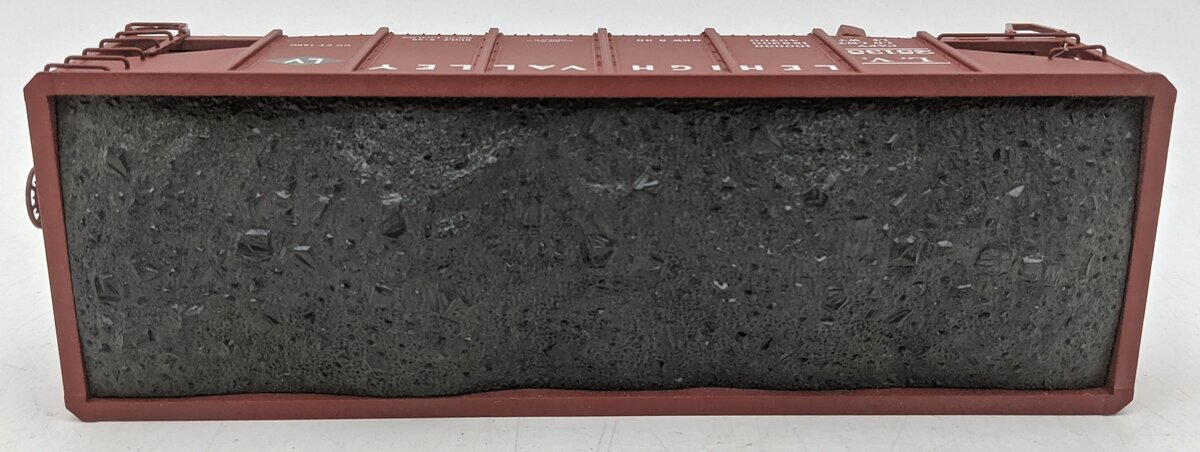 Atlas 6758-2 O Scale Lehigh Valley 2-Bay Hopper #25135 (2-Rail) EX